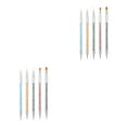 thumbnail image 4 of yingyy 5 Pcs Double Extrémité Art des Ongles Pointillage Manucure Manucures Acrylique Outil de Peinture Accessoires Professionnels Stylo Stylos Cristal Strass Gel Paillettes 2Ensemble, 4 of 6