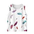 thumbnail image 1 of VEKDONE Tout-Petits Enfants Garçons et Mode Mignon Imprimé Doux Sans Manches Bas Camisole, 1 of 6