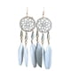 thumbnail image 1 of Guardurnaity Pendientes bohemios Pendientes colgantes de borla Ligeros 1 par de joyas colgantes con diseño de atrapasueños Blanco cómodo Ropa, zapatos y accesorios Miscelánea Blanco Guardurnaity AP009318-07B, 1 of 6
