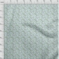 thumbnail image 4 of oneOone Cotton Flex Light Mint Green Fabric Floral Dress Material Fabric Print Fabric By The Yard 40 Inch Wide, 4 of 4