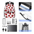 thumbnail image 4 of Disketp Ladybug And Heart Mochila Ligera Clásica con Múltiples Bolsillos, Mochila Casual para Hombre y Mujer, Ideal para Escuela, Trabajo y Viajes, 4 of 6