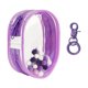 thumbnail image 4 of Bolsa Transparente para Exhibición de Figuras Perfecl con Llavero para Muñecas de PVC Violeta Redondo, 4 of 7