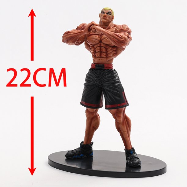Figuras de colección de juguetes de decoración de muñecas de anime BAKI Hanma Baki Jack Yujiro