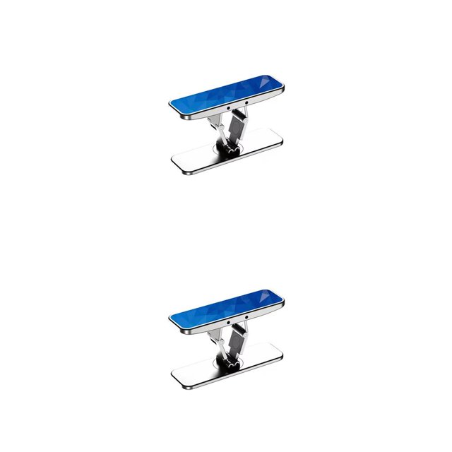 Cateissary Soporte para teléfono Plegable Soporte giratorio de 360 ° Soporte trasero para teléfono móvil autoadhesivo Soporte para Type2 NO2