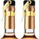 thumbnail image 1 of Champagne Stopper, 2pcs Stainless Steel Champagne Bottle Plug Sealer For Cava Prosecco Sparkling Wine Stopper, 1 of 5