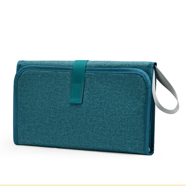 Cambiador de almohadilla Irfora Cambiador portátil para bebé, impermeable, de viaje, cambiador de pañales para bebé, cambiador plegable para bebé con bolsillos dobles, regalo para Baby Shower Irfora Cambiador de almohadilla