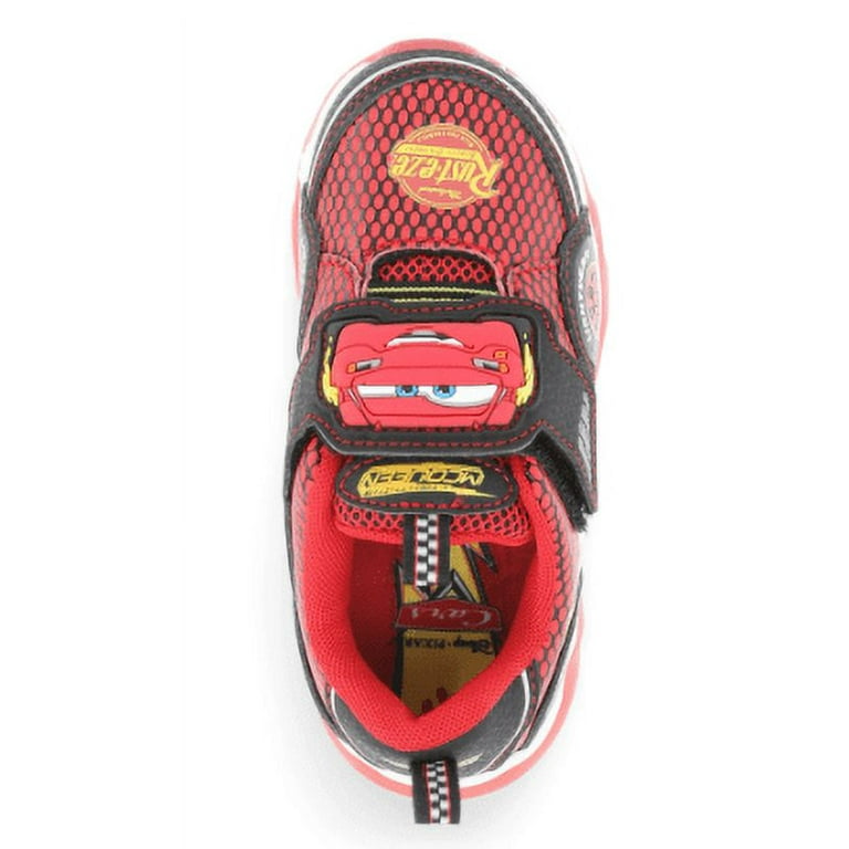 Disney Cars Toddler Boys Lighted Athletic