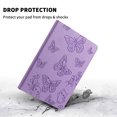 thumbnail image 3 of Rotating Case for Lenovo Idea Tab 11 2025 / M11 2024 / K11 11 inch with 360 Stand, Shockproof PU Leather Cover with Pen Holder, Purple, 3 of 7