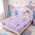 thumbnail image 3 of Manfei Underwater Animal Axolotl Queen Sheets,Cute Salamander Pattern Queen Sheet Sets,4 Pieces,1 Flat Sheet,1 Fitted Sheet and 2 Pillowcases, 3 of 6