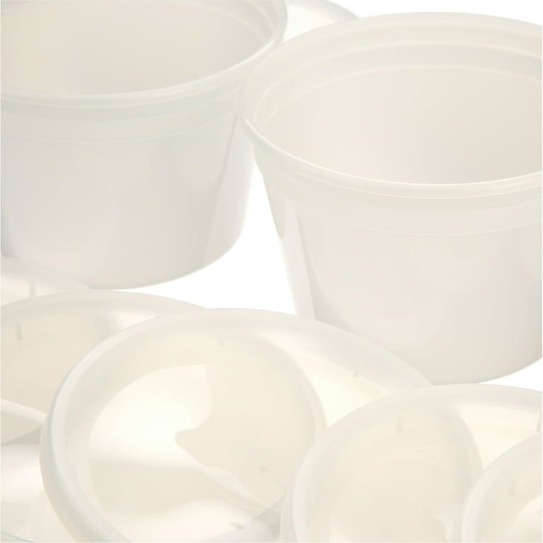  Reditainer Extreme Freeze Deli Food Containers with Lids,  40-Pack: Home & Kitchen