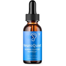 Neuro Quiet Advanced Hearing Support Drops, NeuroQuiet Maximum Strength Ear Health Supplement (2oz)