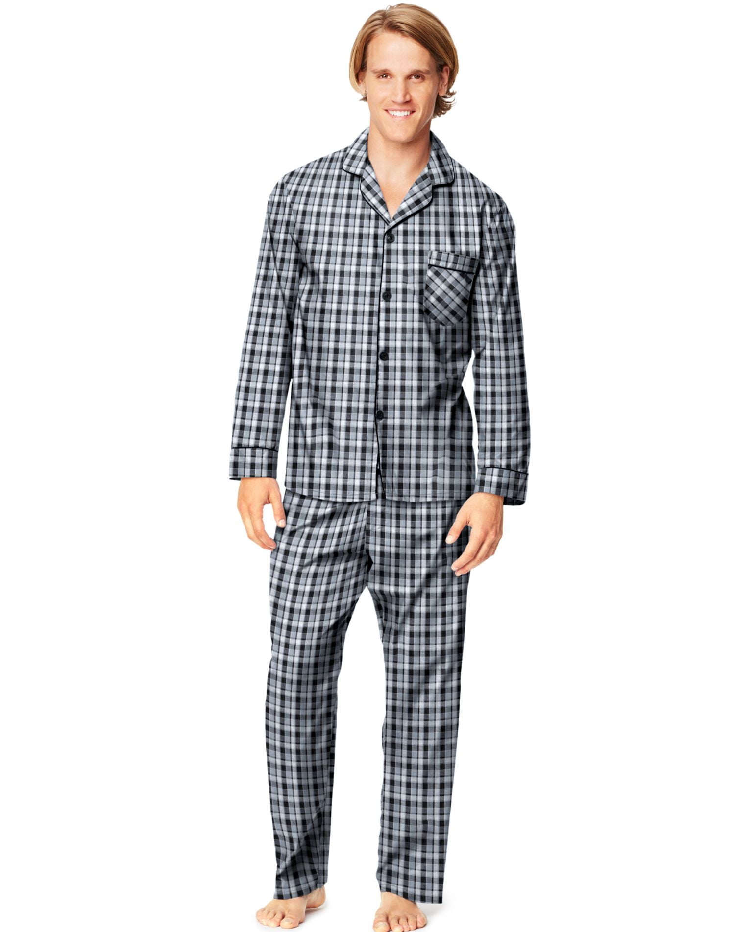 Hanes Mens Woven Pajamas - Walmart.com