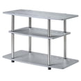 thumbnail image 2 of Pemberly Row 32" 3 Tier TV Stand in Gray, 2 of 3