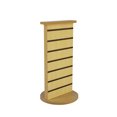 thumbnail image 4 of FixtureDisplays® 2-Sided Slatwall Counter Spinner Maple Display Rack Great for Gift, Jewelry 15592, 4 of 9