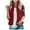 Red, variant on Hueook Winter Vest for Women Lightweight Warm Winter Coats Polar Soft Vests Outerwear with Zip Up Pockets Sleeveless Jacket for Winter 50% Off Clearance