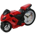 thumbnail image 1 of Motorbike Clock Ornament Lifelike Small Motorbike Model Simulated Motorcycle Model Desk Clock, 1 of 8