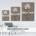 thumbnail image 4 of Pretty as a Peony II Framed Premium Gallery Wrapped Canvas - Ready to Hang - 17 x 25 - Silver Floating Frame, 4 of 9