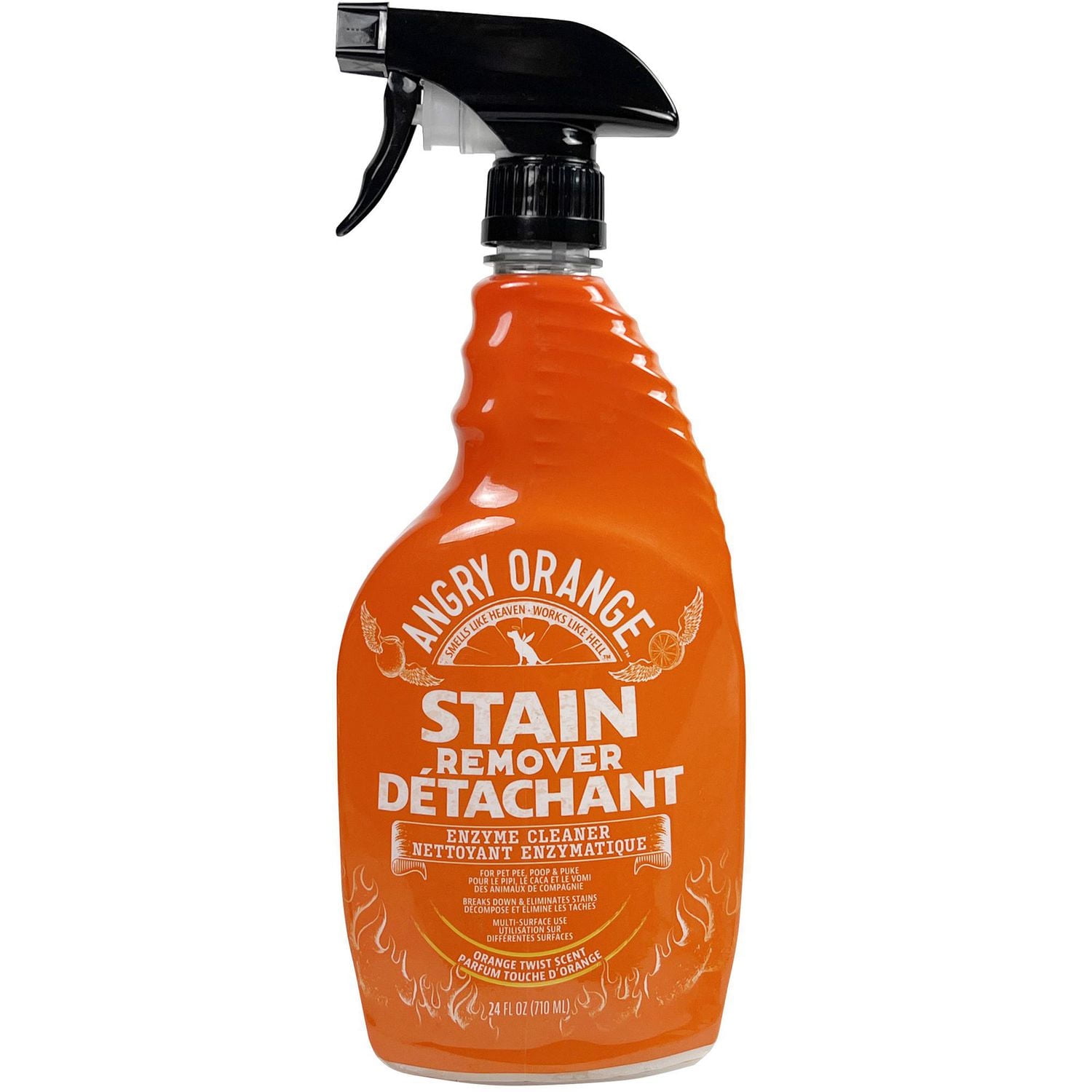 Angry Orange 24 oz Détachant et Odeur Éliminateur de taches et d'odeurs d'animaux