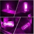 thumbnail image 6 of SUMMIT 2 PCS Car USB Lights, Plug-in Retro Car Atmosphere Lamp with Touch Dimmable, Portable Mini Glass Bottle LED Bulb Night Lights for Vehicle Bedroom Hallway Camping Holiday Decoration (Purple), 6 of 11