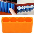 thumbnail image 4 of Lot de 2 pinces de fixation réglables en plastique pour batteries 18650, pour soudage par points (4 sections), 4 of 4