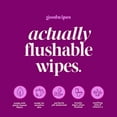 thumbnail image 6 of goodwipes Down There Wipes, Feminine Hygiene Wipes, Rosewater Scented, 1 Pack, 20 Total Wipes, 6 of 7