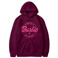 thumbnail image 1 of Barbie Let S Go Printed Pattern Ebay Plus Fleece Sweatshirt Hoodie, 1 of 2