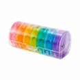 thumbnail image 1 of Organizer 2 Times A Day Weekly AM Box Case Damp Proof Travel Container 7 Day Daily Fish Oil Holder Fits In Purse And Pockets Transparent, 1 of 2