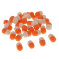 thumbnail image 3 of 30pcs/Box Pop Up Boilies Floating Pop Up Boilies Floating Ball Beads Capsule Shape Orange + White, 3 of 9
