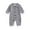 A01-Black, variant on CAICJ98 Newborn Baby Boy Clothes Stripe Collared Infant Romper Boy Waffle Knit Long Sleeve Button Up Jumpsuit Bodysuit Fall Winter Outfit (Blue,18-24 Months)