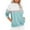 Light Blue, variant on Jsaierl Women's Sweatshirts Funny Color Block Sweatshirts Crewneck Fall Sweater Tops Workout Long Sleeve Blouses Womens Sweatshirts Under $5