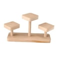 thumbnail image 4 of Tnarru Wooden Display Riser Collectibles Display Shelf Reusable Showcase Desktop Display Rack for Model Perfume Cosmetic Countertops B, 4 of 8