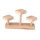 thumbnail image 4 of Estante de exhibición de madera para objetos coleccionables, estante de exhibición decorativo de escritorio B, 4 of 9