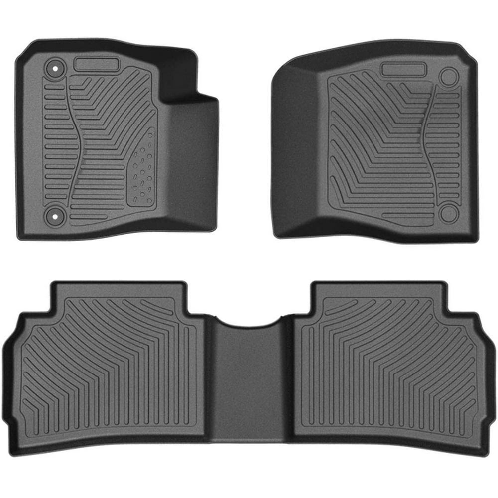 Heavy Duty Rubber Car Floor Mats for 20162019 Chevrolet Malibu All Weather Protection Floor