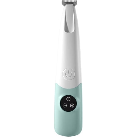 Dog Paw Trimmer with LED Light 50DB Low Noise Cordless Cat Paw Trimmer for Puppy Kitten Small Pet USB Rechargeable Dog Clippers Grooming Kit for Paws Ears Face Rump