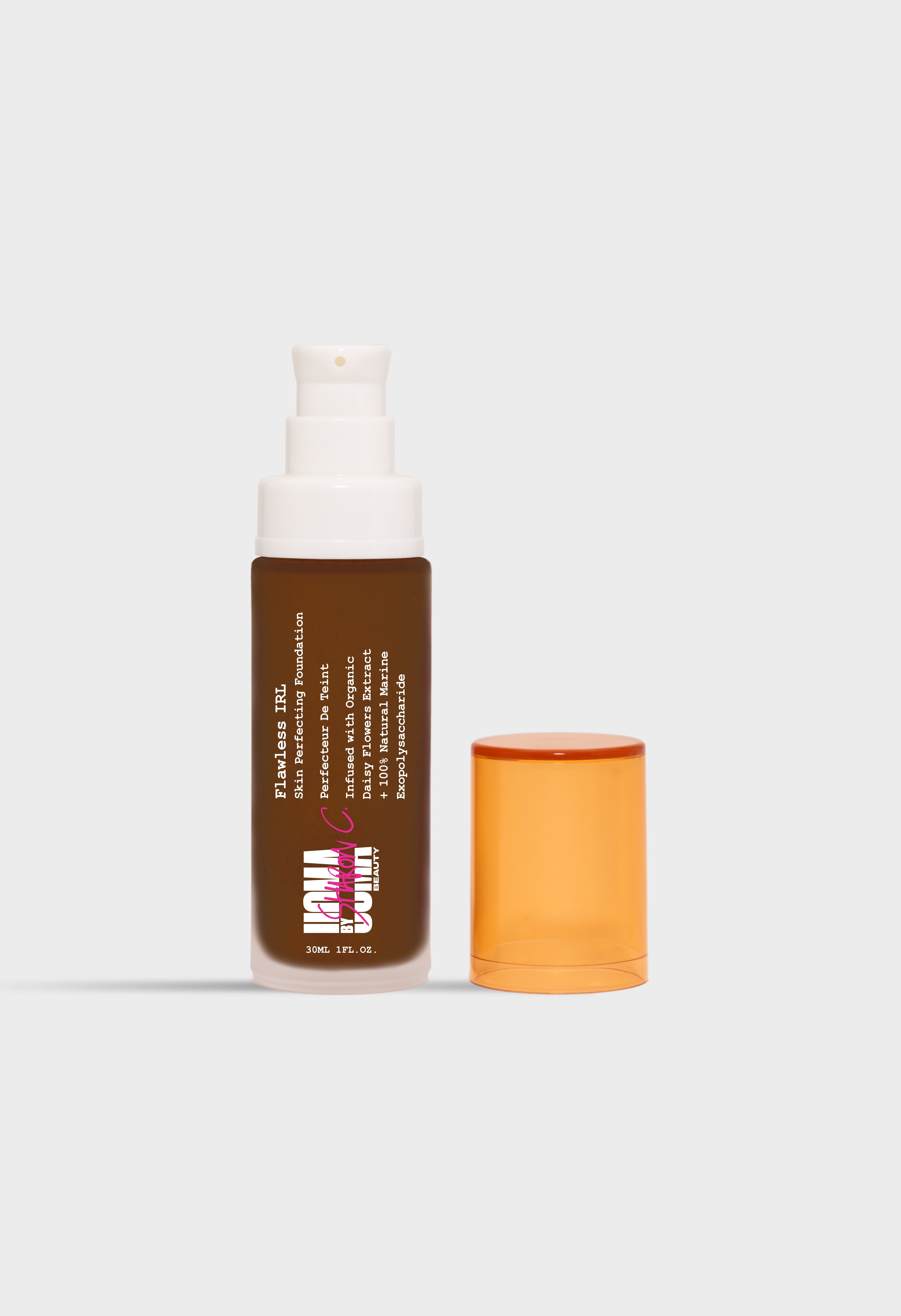 Uoma By Sharon C, Flawless IRL Skin Perfecting Foundation Brown Sugar T4