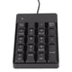 thumbnail image 4 of Teclado numérico con cable 19 teclas USB Nikou, 4 of 9