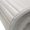 thumbnail image 4 of Pleated Marine Vinyl Upholstery Fabric  Bright White SAMPLE 3" x 3" Boat Auto, 4 of 6