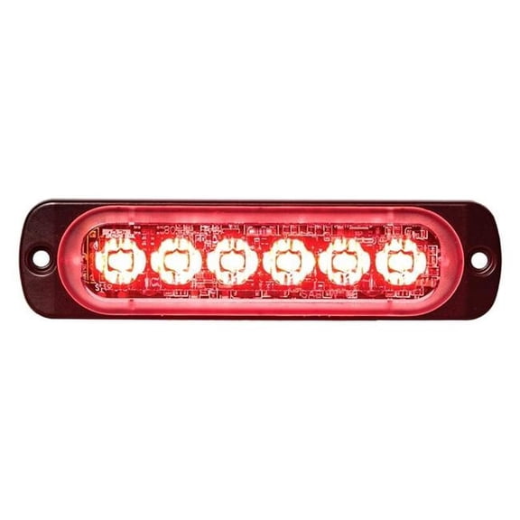 4.38 in. 6-LED Strobe Light, Red