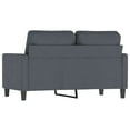 thumbnail image 5 of vidaXL Sofa Chair Upholstered Accent Armchair Sofa Comfort Light Gray Velvet, 5 of 7