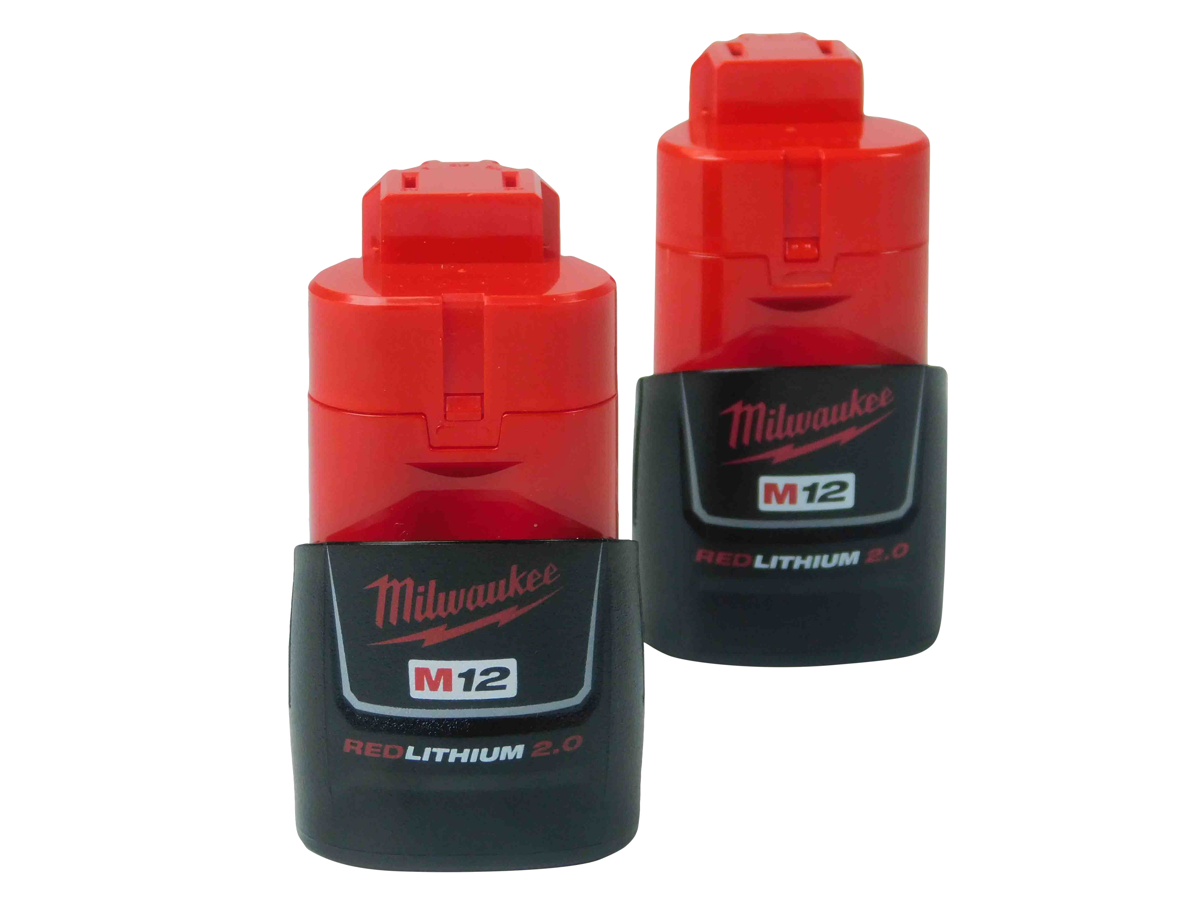 Milwaukee 48-11-2420 M12 2.0 Ah MAX Lithium Ion Battery Pack Two Pack