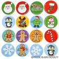 thumbnail image 4 of Rhode Island Novelty 500 Winter Christmas Holiday Classic Character Stickers Roll, 4 of 4