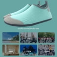 thumbnail image 2 of Zapatos de agua de playa unisex, zapatillas antideslizantes para vadear en la playa verde XL Sywqhk Para Estrenar, 2 of 4