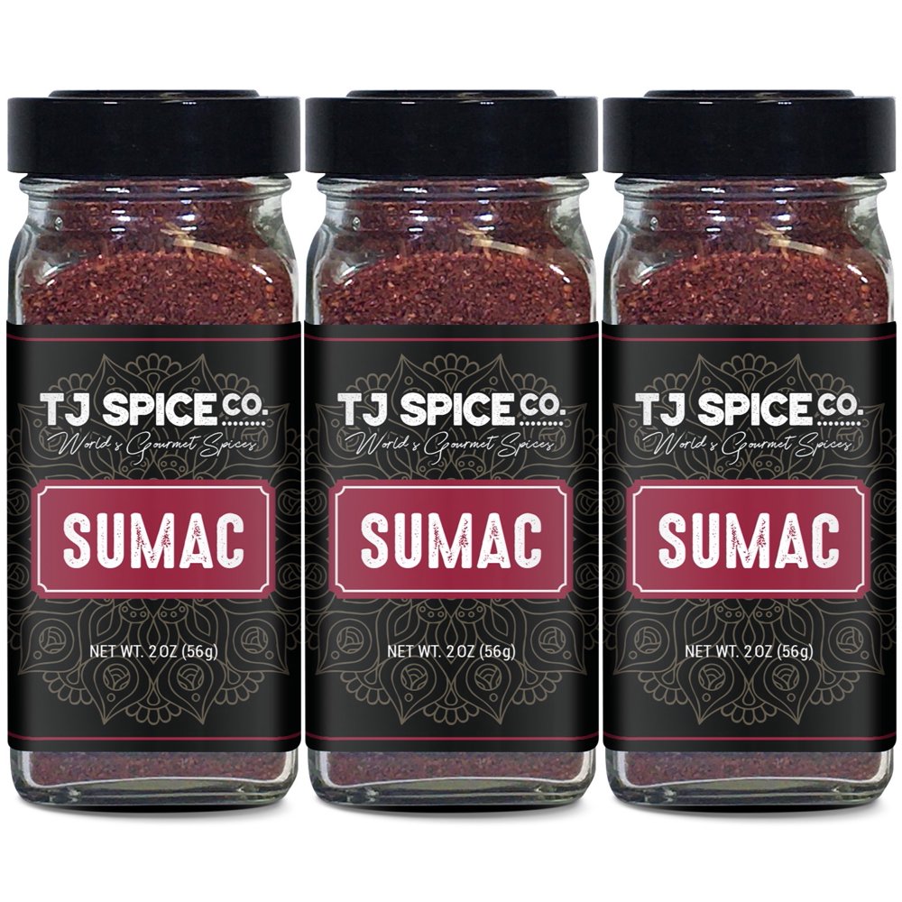TJ Spices & Co. Sumac Spice Net Content 2 oz. Pack of 3