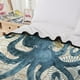 thumbnail image 5 of poliéster 3D Animal Print Manta /Ballena/Pulpo Súper suave y cálido Gloria  Manta portátil 3D de sofá cama, 5 of 9