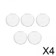 thumbnail image 1 of Ganchos De Pared Para Macetas Hidropónicas, 4 X 5 Piezas, Para Baño, Cafetería, Oficina, 8 Cm, 1 of 10