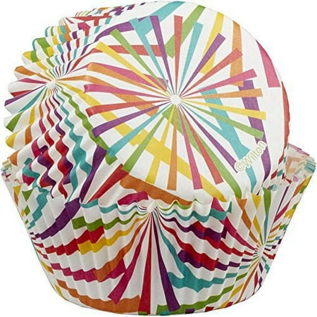 Wilton Cupcake Liners, Bright Sunrays, 75 ct.