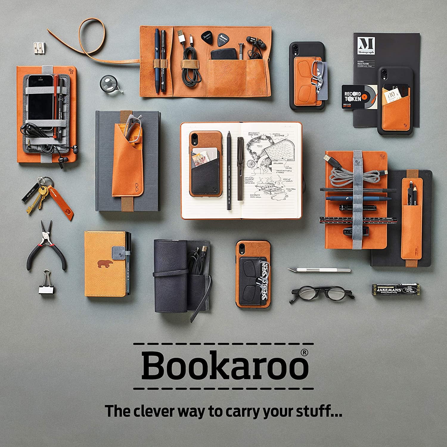 Bookaroo: Bookaroo Notebook Tidy Black (Other)