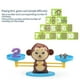 thumbnail image 5 of Juego de equilibrio «Monkey Balance», de plástico ABS, juguete de aprendizaje temprano de matemáticas para niños mayores de 3 años, para desarrollar la habilidad de contar, 5 of 7