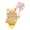 Yellow, variant on XMMSWDLA Hawaiian Themed Party Decorations Creative Cute Bicycle Electric Vehicle Decoration Animals Doll Strap Motorcycle Bicycle Decoration Gift 90s Party Decorations