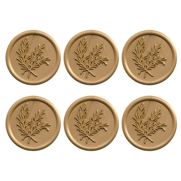 Wax Stickers Seal Sticker Wedding Stamp Adhesive Faux Personalised